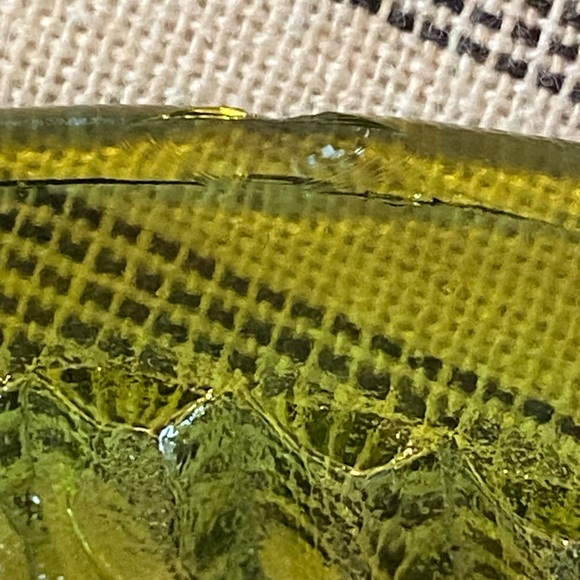 INDIANA GLASS Killarney Avocado Green Divided Dishes - Picture 7 of 9